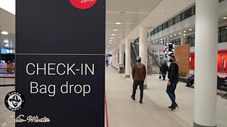 We FUCKED in the AIRPORT!! - German Press reported