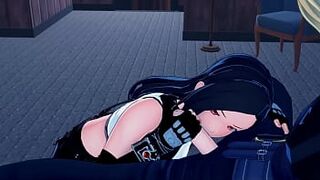 Tifa gets fucked by Cloud, Final Fantasy 7 Hentai.