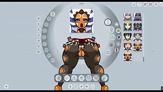 Fap Wall 0.7 [Christmas PornPlay Hentai game] Ep.1 Ahsoka Tano anal fucked by 3 alien monster cock in a gloryhole