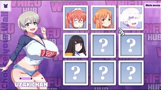 Waifu Hub [Hentai parody game PornPlay ] Ep.6 Asuna Porn Couch casting - she orgasm three times while cuckolding her boyfriend