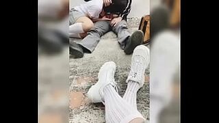 Student Girl Films When Her Friend Sucks Dick to Student Guy at College, They Fuck too! VOL 2