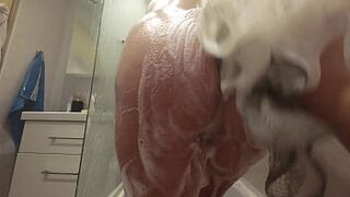 Best stepsister ever in shower show me sexual body