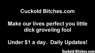 Humiliating you my cuckold