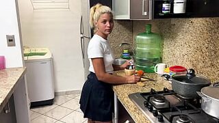 Stepdaughter Accepts Her Stepfather's Deal to Never Cook Again