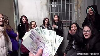 CzechStreets - Teen Girls Love Sex And Money