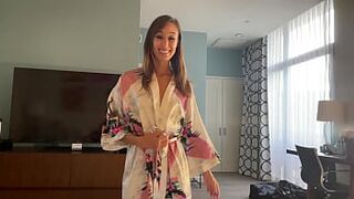 Love Hot Asian Christy Love Fucks Fan with Her Tight Body - POV Cum on Tits