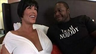 Busty Big Tit Milf fucked by black thug Interracial Video