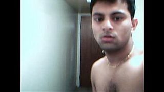 Indian gay seduction and jerk off cam show