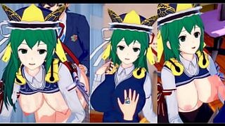 [Eroge Koikatsu! ] Touhou Shikieihime Yamazanadu rubs her boobs H! 3DCG Big Breasts Anime Video (Touhou Project) [Hentai Game Eiki Shiki Yamaza etc.]