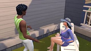 Sims 4 - Common days in the sims | My friend's part 1/2