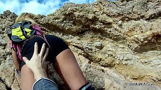 MyFirstPublic Instructor of climbing fuck her student by the sea
